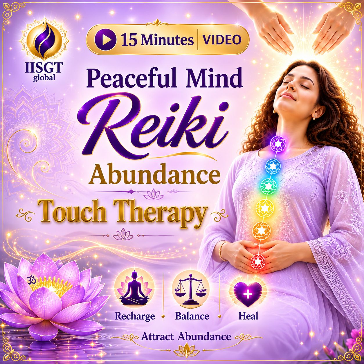 Peaceful Mind Reiki Abundance — Healing Session